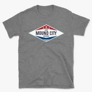 Mound City Missouri Diamond Star Basic T-Shirt