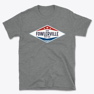 Fowlerville New York Diamond Star Basic T-Shirt