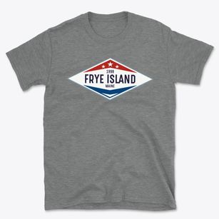 Frye Island Maine Diamond Star Basic T-Shirt