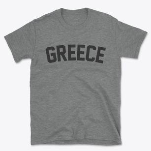 Greece New York Classic Curve Basic T-Shirt