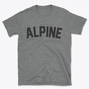 Alpine Oregon Classic Curve Basic T-Shirt