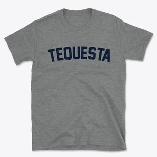 Tequesta Florida Classic Curve Basic T-Shirt