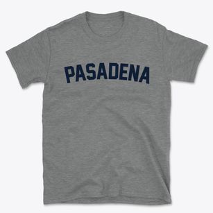 Pasadena California Classic Curve Basic T-Shirt