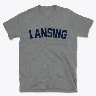 Lansing Ohio Classic Curve Basic T-Shirt