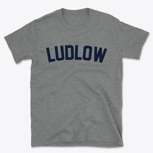 Ludlow Maine Classic Curve Basic T-Shirt