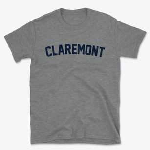 Claremont New Hampshire Classic Curve Basic T-Shirt