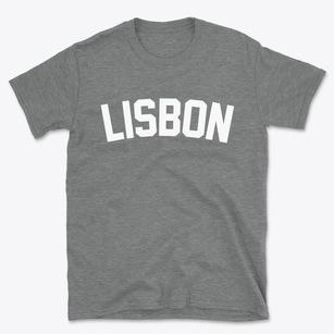 Lisbon New York Classic Curve Basic T-Shirt