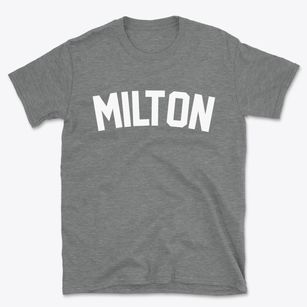 Milton Massachusetts Classic Curve Basic T-Shirt