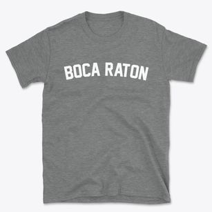 Boca Raton Florida Classic Curve Basic T-Shirt