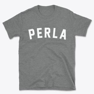 Perla Arkansas Classic Curve Basic T-Shirt