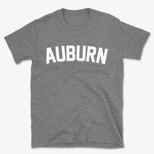 Auburn West Virginia Classic Curve Basic T-Shirt