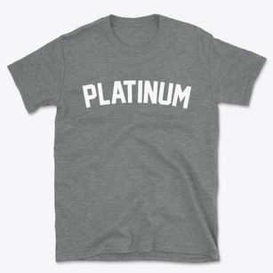 Platinum Alaska Classic Curve Basic T-Shirt