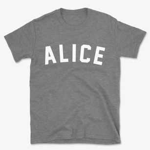 Alice North Dakota Classic Curve Basic T-Shirt