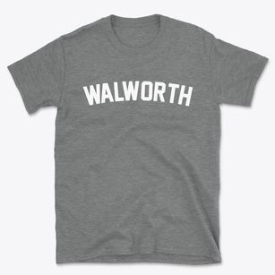 Walworth New York Classic Curve Basic T-Shirt