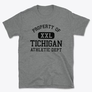 Tichigan Wisconsin Athletic Dept Basic T-Shirt