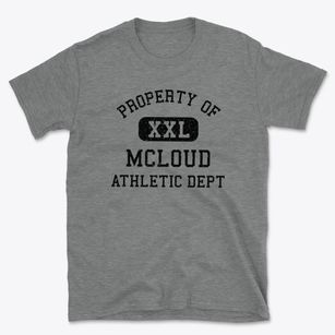 Mcloud Oklahoma Athletic Dept Basic T-Shirt