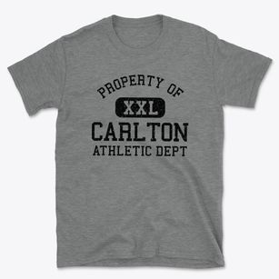 Carlton Minnesota Athletic Dept Basic T-Shirt