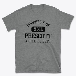 Prescott Michigan Athletic Dept Basic T-Shirt