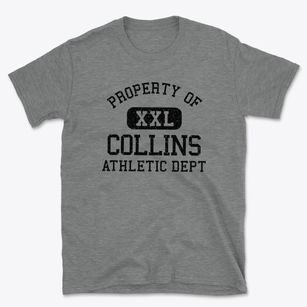Collins Missouri Athletic Dept Basic T-Shirt