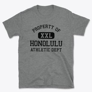 Honolulu Hawaii Athletic Dept Basic T-Shirt