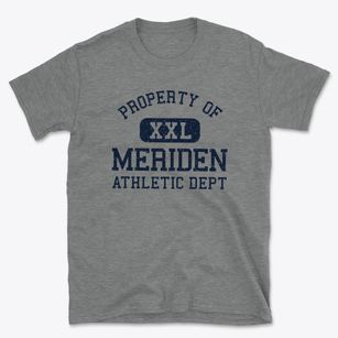 Meriden Connecticut Athletic Dept Basic T-Shirt