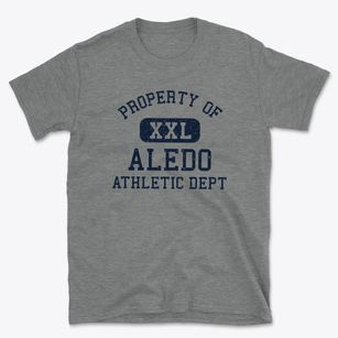 Aledo Illinois Athletic Dept Basic T-Shirt