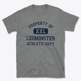 Leominster Massachusetts Athletic Dept Basic T-Shirt