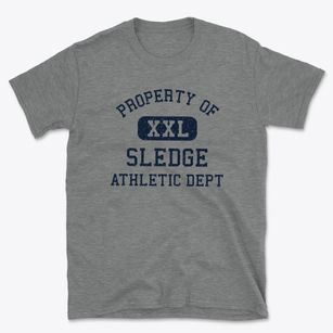 Sledge Mississippi Athletic Dept Basic T-Shirt