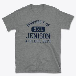 Jenison Michigan Athletic Dept Basic T-Shirt