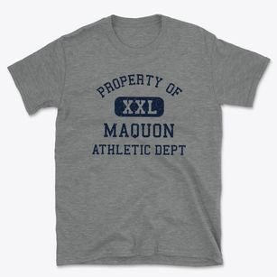 Maquon Illinois Athletic Dept Basic T-Shirt