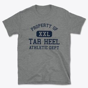 Tar Heel North Carolina Athletic Dept Basic T-Shirt