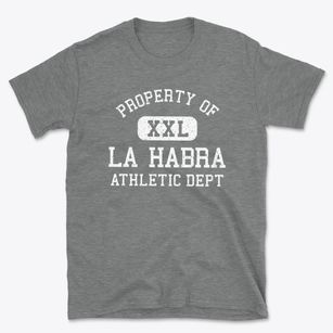 La Habra California Athletic Dept Basic T-Shirt