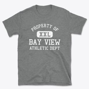 Bay View Michigan Athletic Dept Basic T-Shirt