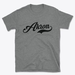 Akron Pennsylvania Vintage Team Basic T-Shirt