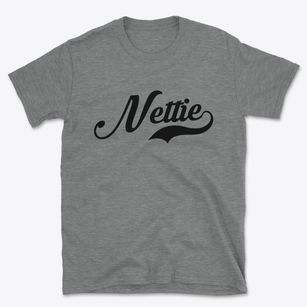 Nettie West Virginia Vintage Team Basic T-Shirt