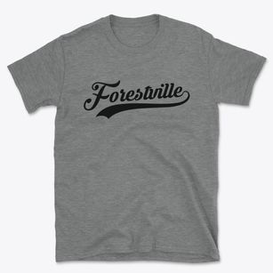 Forestville New York Vintage Team Basic T-Shirt