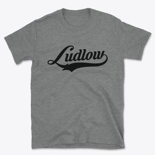 Ludlow Illinois Vintage Team Basic T-Shirt