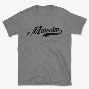 Malcolm Alabama Vintage Team Basic T-Shirt