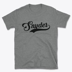 Snyder Nebraska Vintage Team Basic T-Shirt