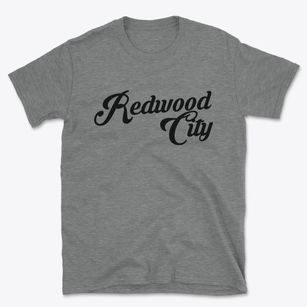 Redwood City California Vintage Team Basic T-Shirt