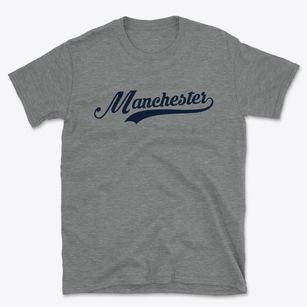 Manchester Connecticut Vintage Team Basic T-Shirt
