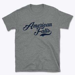 American Falls Idaho Vintage Team Basic T-Shirt