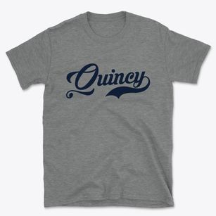 Quincy Illinois Vintage Team Basic T-Shirt