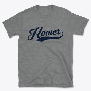 Homer Louisiana Vintage Team Basic T-Shirt
