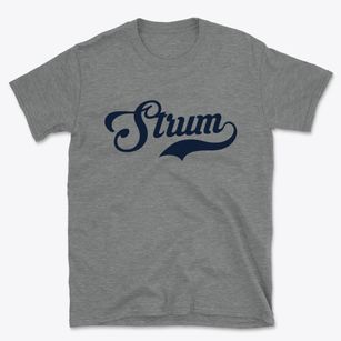 Strum Wisconsin Vintage Team Basic T-Shirt