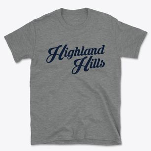 Highland Hills Ohio Vintage Team Basic T-Shirt
