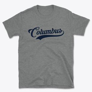 Columbus New York Vintage Team Basic T-Shirt