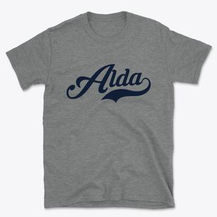 Alda Nebraska Vintage Team Basic T-Shirt