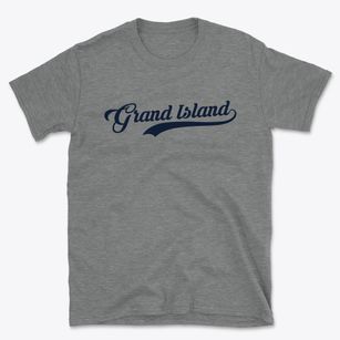 Grand Island New York Vintage Team Basic T-Shirt