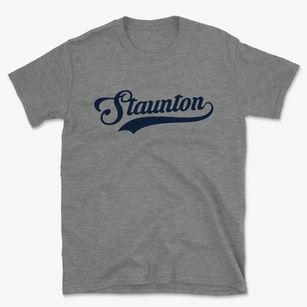 Staunton Indiana Vintage Team Basic T-Shirt